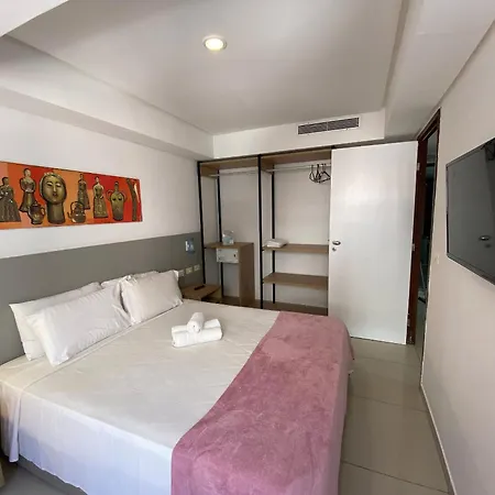 Bela Hospedagem - Marinas Flat - Excelente Localizacao Na Orla De Cabo Branco Joao Pessoa Exterior photo