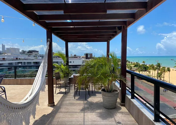 Bela Hospedagem - Marinas Flat - Excelente Localizacao Na Orla De Cabo Branco
